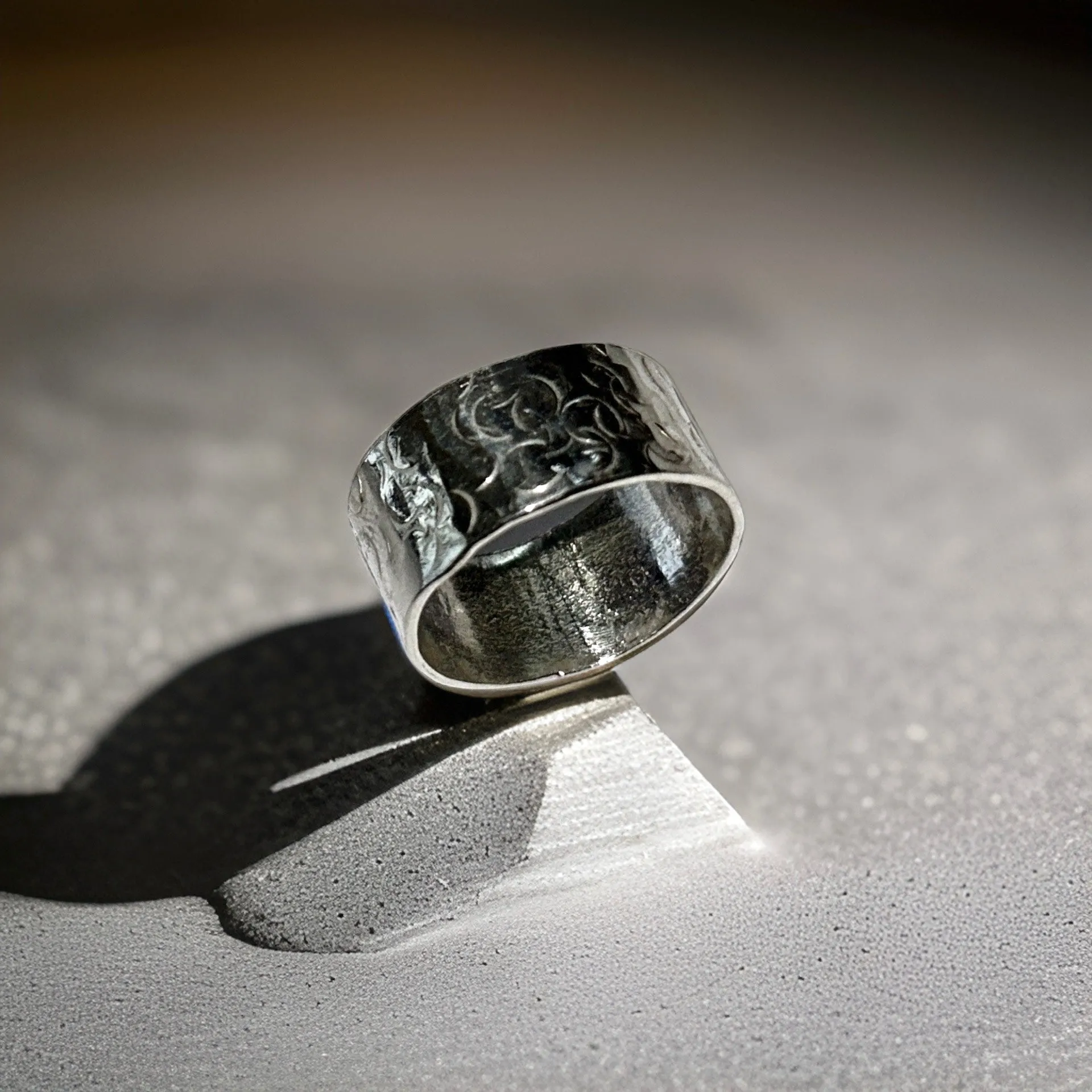 Silver Wide Band Ring