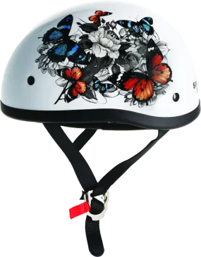 Skid Lids White Rose Original Helmet - XS