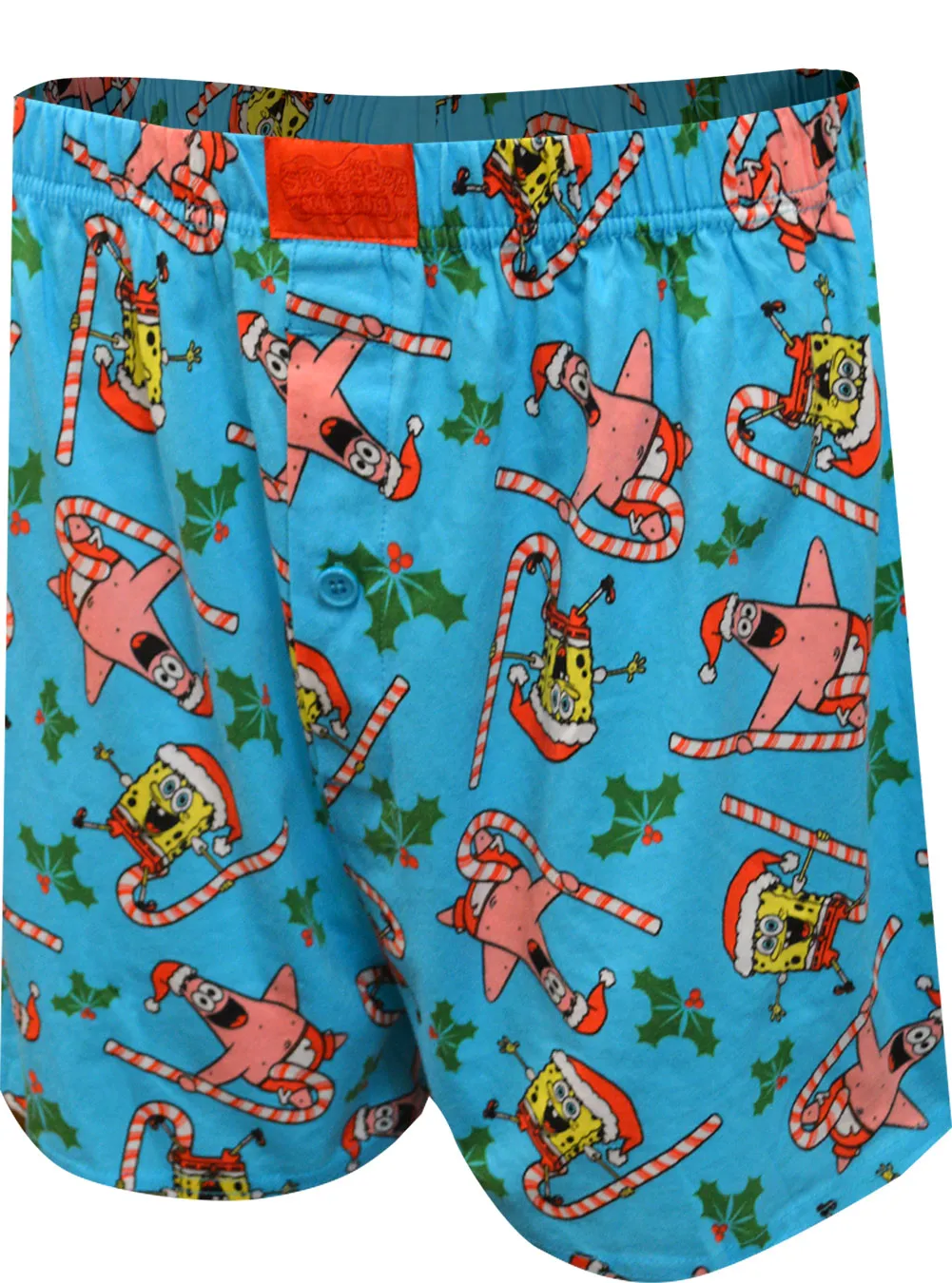 SpongeBob and Patrick Merry Christmas Boxer Shorts