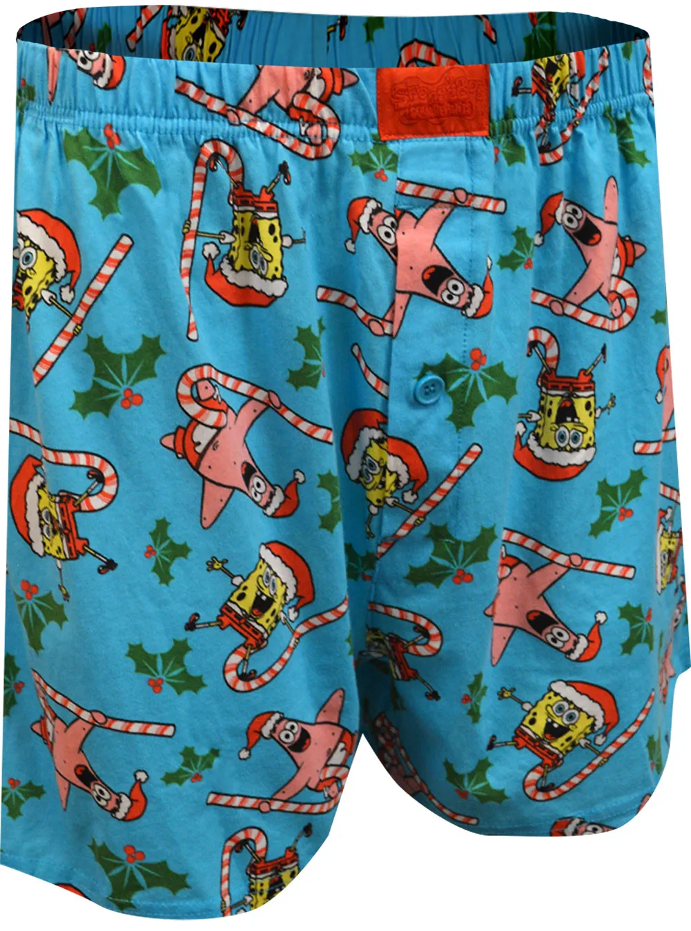 SpongeBob and Patrick Merry Christmas Boxer Shorts