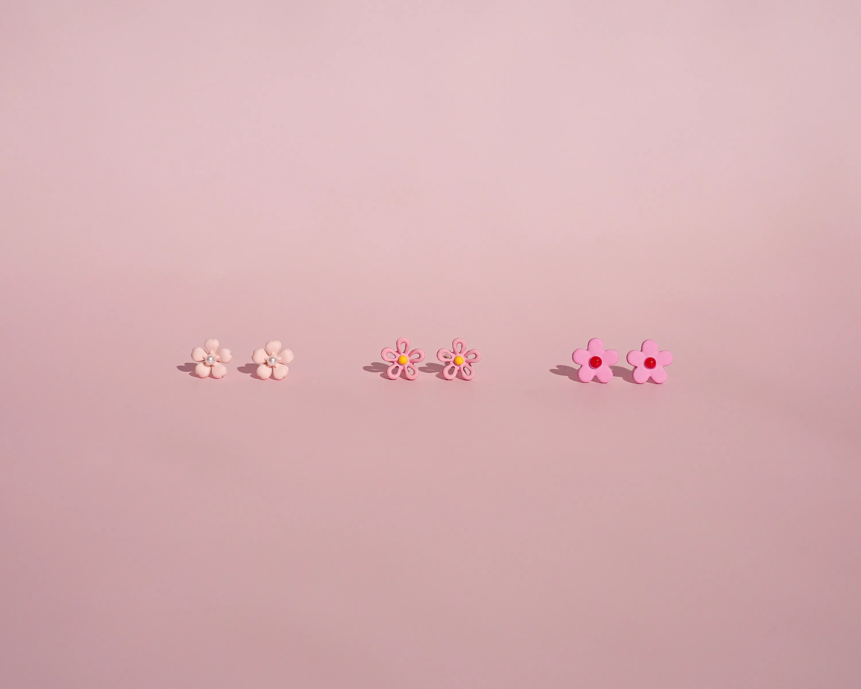 Tiny Flower Stud Earrings