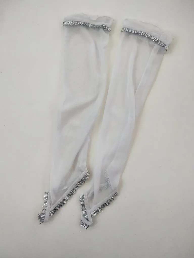 White Elsa Gloves